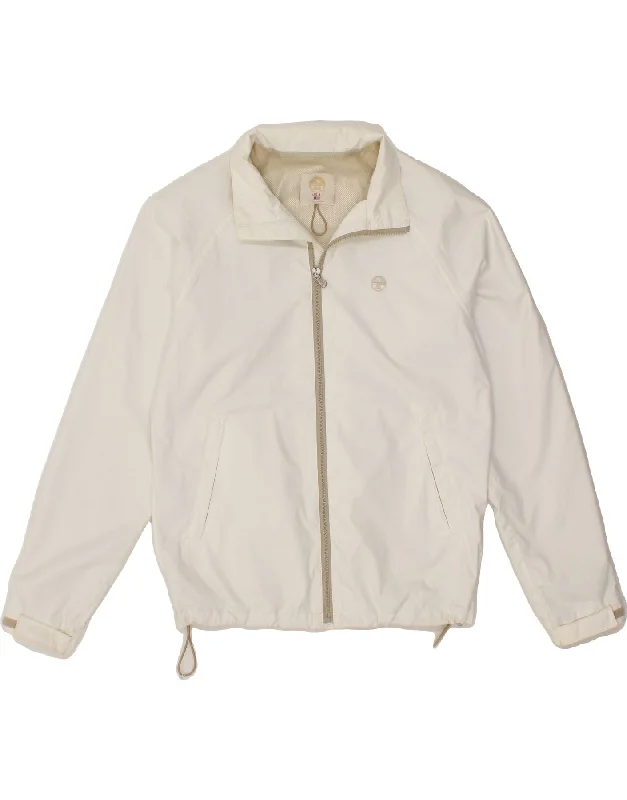 NORTH SAILS Womens Oversized Bomber Jacket UK 10 Small White Polyester